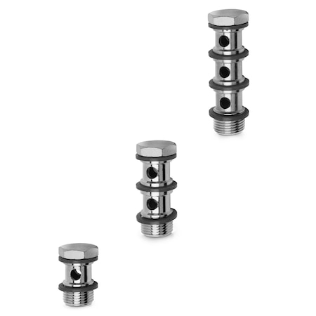 Camozzi Single Banjo Stem, G1/4 1631 01-1/4